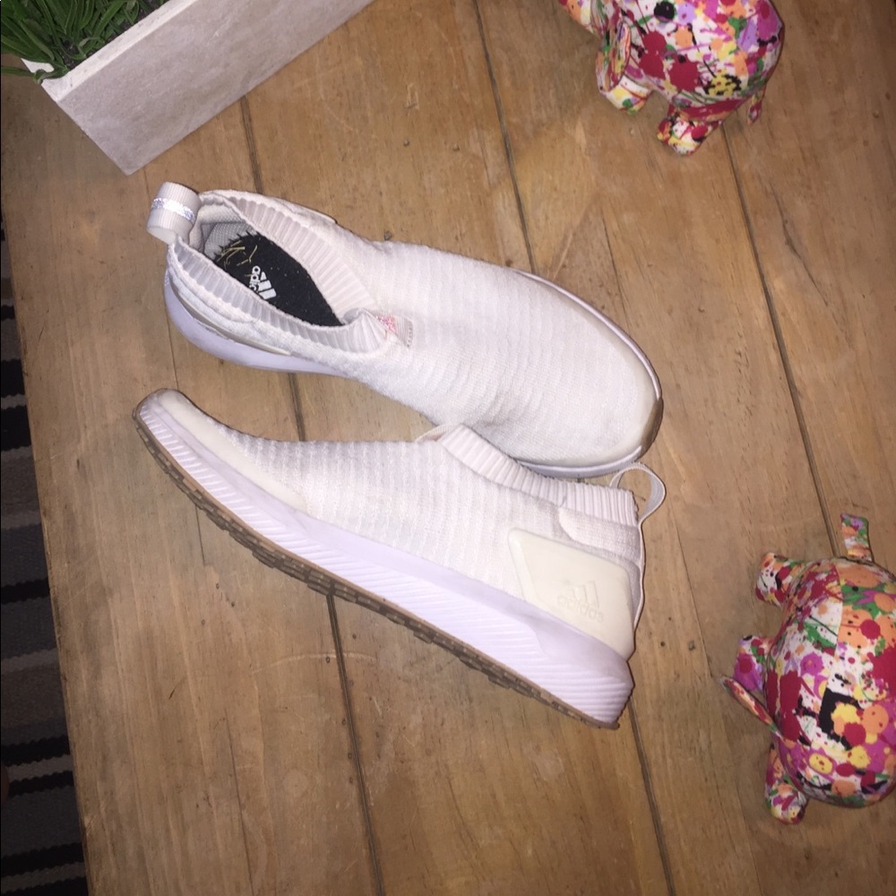 ADIDAS // no lace, slip on shoes